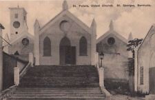 Postcard St Peters Oldest Church St Georges Bermuda  picture