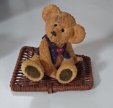Bear on a Basket figurine picture