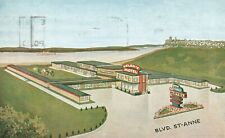 Vintage Postcard 1959 Boulevard St. Anne Overlooking Helen's Motel Quebec Canada picture
