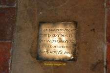 Photo Church 12x8 (A4) Brass to John Plumbe St Mary's church Smeeth  c2012 picture