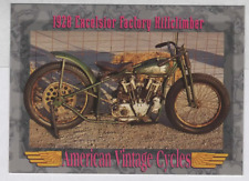 1928 Excelsior #192 American Vintage Cycles Trading Card NEW/UNCIRCULATED picture
