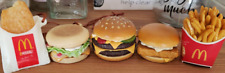 McDonald's Food Strap JAPAN Limited Edition 5 Pieces Set Rare keychain complete picture