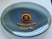 President Richard M. Nixon 70's Era Aboard Army One Presidential Seal Dish picture