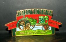 JOHN DEERE Waterloo Boy N Tractor Hat Lapel Pin TieTac Franklin Mint Collectible picture