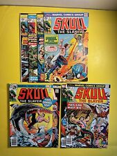 Skull The Slayer #1-8 Complete Lot 1st Appearance Skull High Grade Marvel 1975. picture