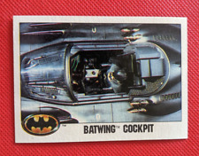 1989 Topps Batman Movie #105 Batwing Cockpit picture