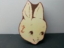 Hamiltons Rabbit Head Candy Box Vintage Wooden picture
