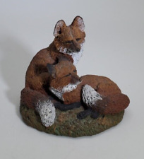 Vintage, Norman and Herman Deaton, Bronze Menagerie Foxes Figurine picture