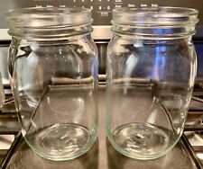 Mason Jars (2) Large Wide Mouth picture