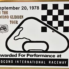 1978 Pocono International Raceway Award Glidden Tour VMCCA Car Show Long Pond PA picture