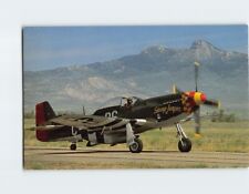 Postcard North American P-51-D Fighter 