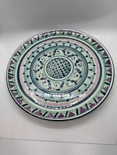 Vintage Ceramica  Firenze Decorative Plate Hand Made and Painted pottery art 10