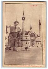Wilkes Barre Pennsylvania Postcard Irem Temple Abe Martin Travels Hot Sands 1911 picture