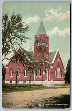 Postcard Indiana IN c.1910's Methodist Episcopal Church Greentown Y5 picture