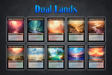 x10 Dual Lands [Alternative Custom Art] Trauma Card picture