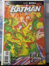 January 2009 DC Comics Batman Last Rites #682 Near Mint Condition B&B picture