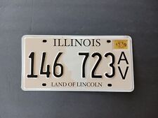 2009 Illinois License Plate 146 723 AV picture