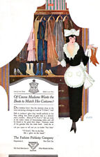 Hans Flato French Maid Fashion Publicity Boots To Match Costume 1919 Magazine Ad picture
