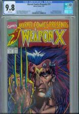 MARVEL COMICS PRESENTS #74 CGC 9.8, 1991, WEAPON X, SHANNA, NEW CASE picture