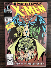 UNCANNY X-MEN #241 (Marvel 1989) INFERNO GOBLIN QUEEN picture