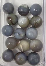 168g Gray Agate 19-20mm Mini Crystal  Spheres  #15 picture