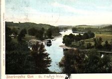 1905 SHERBROOKE QUE ST FRANCIS RIVER CANADA EARLY UNDIVIDED POSTCARD 43-16 picture