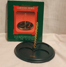 Hallmark 1989 Carousel Horse Display Stand picture