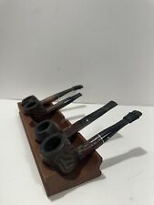 Dr. grabow Royal Duke pipe lot Of 4 + Pipe Stand (for 5) Made In Denmark picture