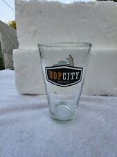 Hop City Brewing Pint Beer Drink Glass Happy Hour Brampton Ontario, Canada GUC picture