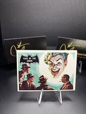 1966 Topps Batman - Black Bat #9 Face Of The Joker picture