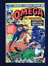 Omega The Unknown #1 - 1st App Omega the Unknown, James Starling. (7.5) 1976 picture