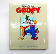 1985 Walt Disney's GOOFY THE GOOD SPORT Hardback Book with Dust Jacket UNREAD picture