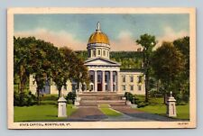 State Capitol Montpelier Vermont  Postcard picture
