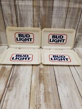 Lot Of 4 Small Bud Light Trays picture