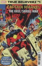 True Believers Captain Marvel Kree Skrull War #1 NM 2019 Stock Image picture