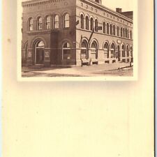 c1900s UDB Unknown First National Bank Brais Tailor Downtown Litho Photo PC A137 picture
