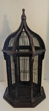 Vintage Victorian Style Wood and Wire Birdcage picture