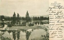 Evergreen Lake Leadville Colorado Mount City 1906 Postcard Undivided 4950  picture