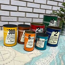 Vintage 50s American Can Co. Sample Can Set picture