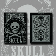 Bicycle Skull Metallic (Silver) USPCC by Gambler's Warehouse picture