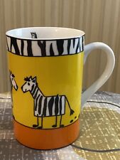 KONITZ  Zebra Animal Stories 10 Oz Coffee Mug  Germany picture