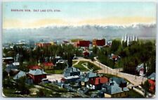 Postcard - Bird's-Eye View - Salt Lake City, Utah picture