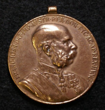 1898 Austrian King Franz Joseph 50 Year Commemoration Medal Original Orden WW1 picture