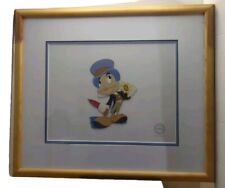 Limited Ed 5000 Pieces Cel Pinocchio Jiminy Cricket Serigraph Wall Hanging Frame picture