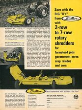 1968 Print Ad of Brillion Big 200 Tractor Mower Shredder R-200 RSS-112 RSS-144 picture