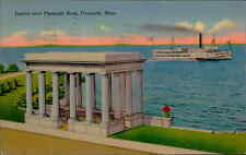 Postcard: Portico over Plymouth Rock, Plymouth, Mass picture