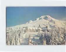 Postcard Mount Hood And Timber Line Lodge Government Camp Oregon USA picture