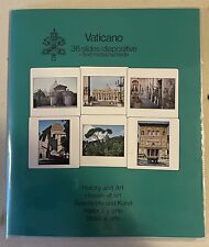 Vintage Vaticano Vatican 36 Slides Kodak Souvenir Gift Rome 1979 With Booklet picture