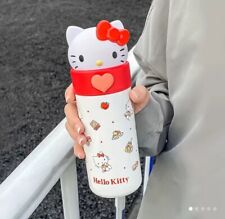 Kawaii Sanrio 2023 Warm Food Thermos Water Bottle Tea Coffee Hello Kitty picture