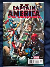 ALL NEW CAPTAIN AMERICA #1 J. Scott Campbell Variant Stan Lee 2015 picture